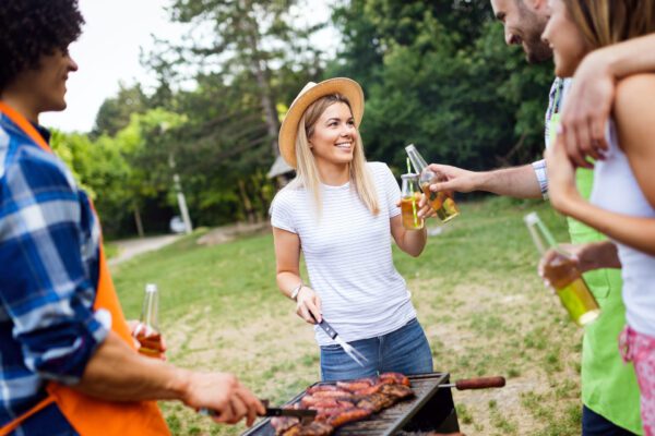 barbacoas con amigos y familia